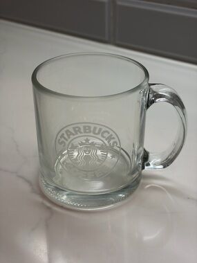 Starbucks Transparent Glass Mug - Clear